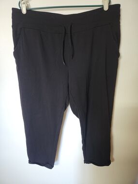 CJ Banks Black Lounge Pants Size 1X